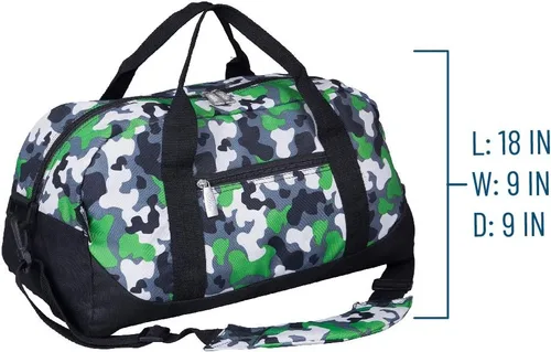 Vista 4 de Wildkin - Bolsa de viaje para niños y niñas, tamaño equipaje y perfecto para la práctica después de la escuela o un fin de semana o viaje nocturno