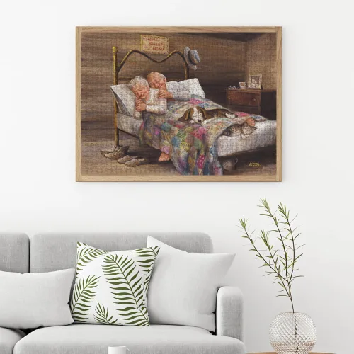 Vista 3 de Anatolian Puzzle - No Place Like Home, Rompecabezas de 1000 piezas, #3124
