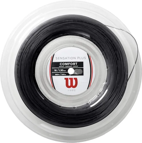 Vista 4 de Wilson Sensation - Juego de cuerda para raqueta de tenis y carrete de 200 m