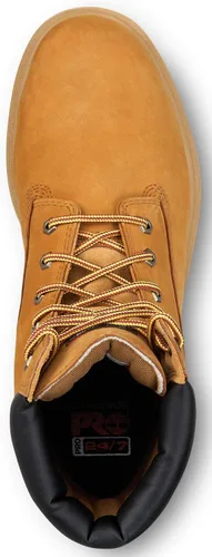 Vista 5 de Timberland PRO 8IN para hombre, puntera de acero, EH, MaxTrax antideslizante, bota WP
