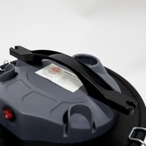 Vista 3 de Cleveland Iron Works Aspiradora de cenizas de 6.5 galones, color negro