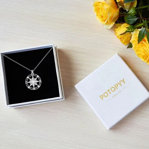 Vista 9 de POTOPYY 925 Sterling Silver Necklace Pendant for Women Fashion Jewelry Valentines Day Mothers Day Gifts for Women Mom Sister