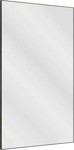 Vista 9 de Espejo rectangular de gran tamaño de 60 x 36 pulgadas para baño, con marco negro, espejos decorativos de pared grandes para baño, sala de estar