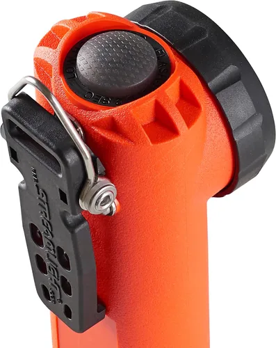 Vista 5 de Streamlight 90044 Survivor X USB 250-lúmenes USB recargable, linterna de ángulo recto para bomberos, con paquete de batería recargable, naranja
