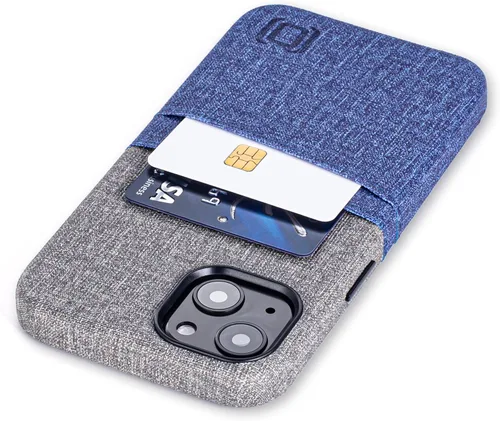 Vista 10 de Dockem Funda tipo cartera para iPhone 13 con placa metálica integrada para montaje magnético y 2 bolsillos para tarjetas de crédito: Luxe M2, piel
