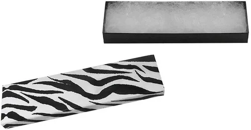 Vista 7 de DBM ImpORTS - Cajas de regalo 80 x 20 x 10in 100 unidades diseño de cebra