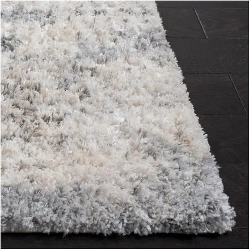 Vista 3 de SAFAVIEH Berber Shag Collection - Alfombra decorativa, 2 x 3 pies, color marfil y beige, no desprende pelusa y de fácil cuidado, 1.2 pulgadas