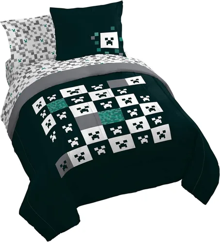 Vista 14 de Jay Franco Disney Lilo and Stitch - Juego de edredón tamaño Twin, ropa de cama de 5 piezas, incluye juego de sábanas y fundas de almohada, ropa