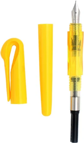 Vista 6 de Gullor Jinhao - Pluma estilográfica con diseño de cisne, punta fina, juego de 6 bolígrafos, suministros escolares, regalo de papelería