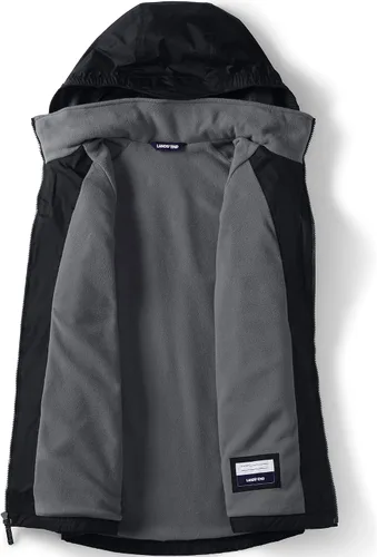 Vista 4 de Lands' End Chaqueta impermeable con forro polar para hombre
