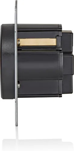 Vista 3 de Leviton Receptáculo/salida de carga EV de 50 amperios, resistente, resistente a la intemperie, 1450 W, negro