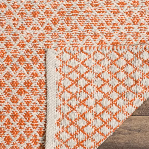 Vista 15 de SAFAVIEH Montauk Collection - Alfombra decorativa de 2 pies 3 pulgadas x 5 pies, color beige y marfil, algodón hecho a mano, ideal para zonas