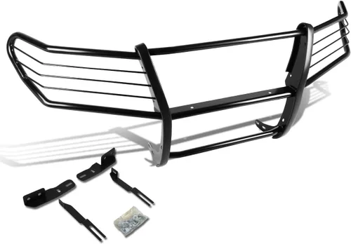 Vista 6 de DNA MOTORING GRILL-G-059-BK - Protector de rejilla para parachoques delantero, color negro, compatible con Sequoia 01-07