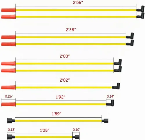Vista 3 de MAS Distribuidor de Encendido HEI Premium de 65K Voltios con Cables de Bujías de Alto Rendimiento y Arnés de Cableado de Batería Pigtail Gratuito