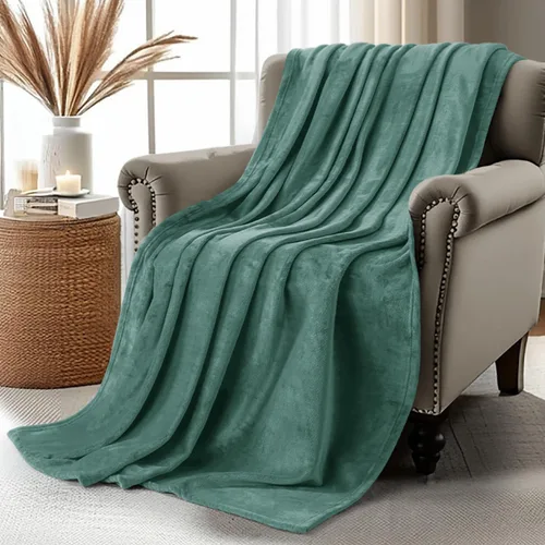 Vista 67 de Utopia Bedding Manta de forro polar negro, tamaño individual, ligera, mullida, suave, antiestática de microfibra (60 x 80 pulgadas)