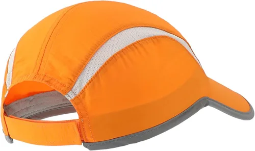 Vista 17 de connectyle plegable malla deportes cap con transpirable con rayas reflectantes Sun Runner Cap