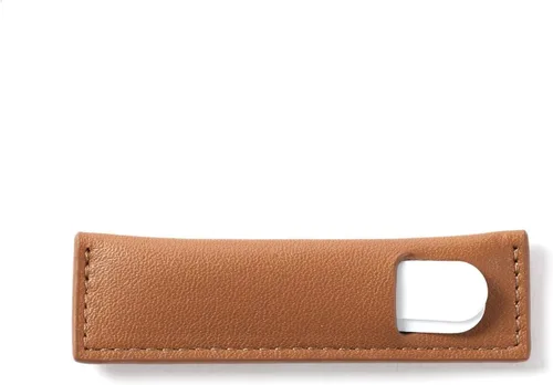 Vista 5 de Leatherology Collar Stay Case – Leather Holder with Lined Interior and Easy-Access Opening for Men’s Collar Stays