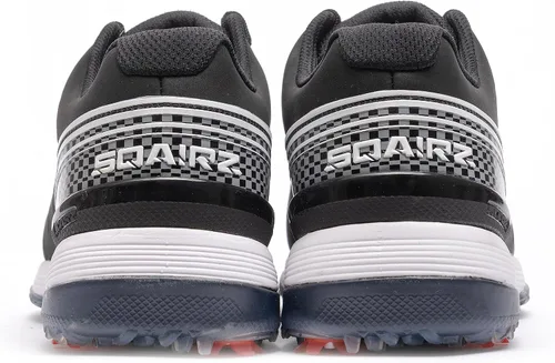 Vista 3 de SQAIRZ Zapatos de golf deportivos para hombre, nuevos zapatos de golf, diseñados para el equilibrio y el rendimiento, picos reemplazables