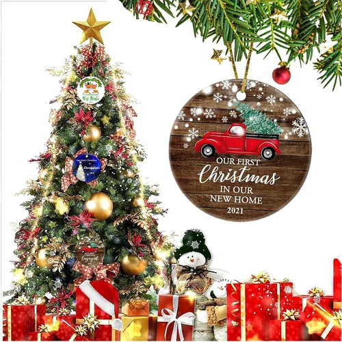 Vista 6 de Juppe - Adorno romántico de Navidad para parejas