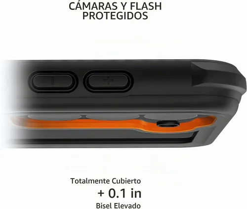 Vista 5 de Ghostek Nautical - Funda impermeable para Galaxy S23 con protector de pantalla y cámara, funda con clip para cinturón, protección resistente