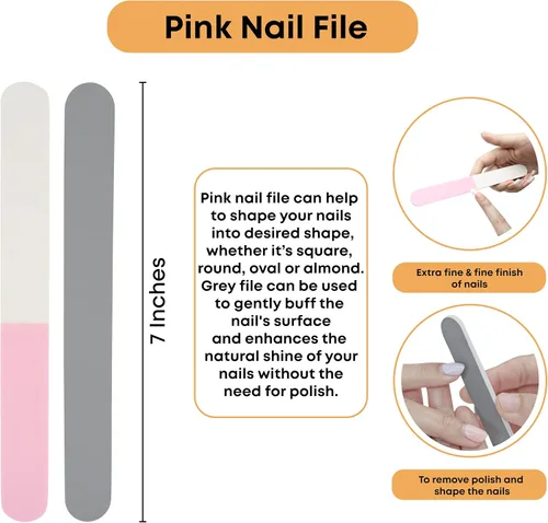 Vista 4 de Stellmacher - Cortaúñas para los pies, kit profesional de cuidado de uñas con cortaúñas de acero inoxidable, kit de manicura y pedicura de 4 piezas