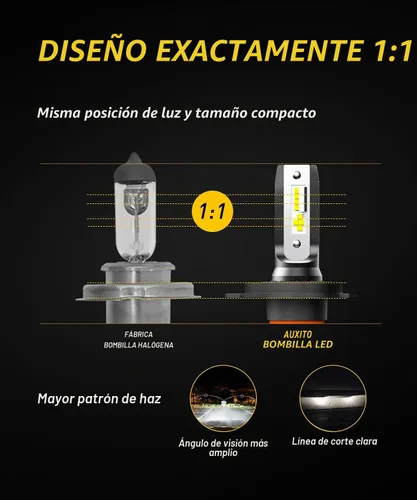 Vista 3 de AUXITO DD-B7 Kit de faros delanteros Led