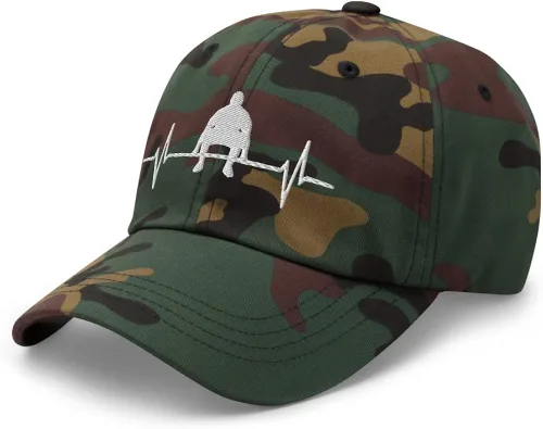 Vista 3 de Nomi Q Camo Men's Weightlifting Workout Hat Baseball Cap - Dad hat