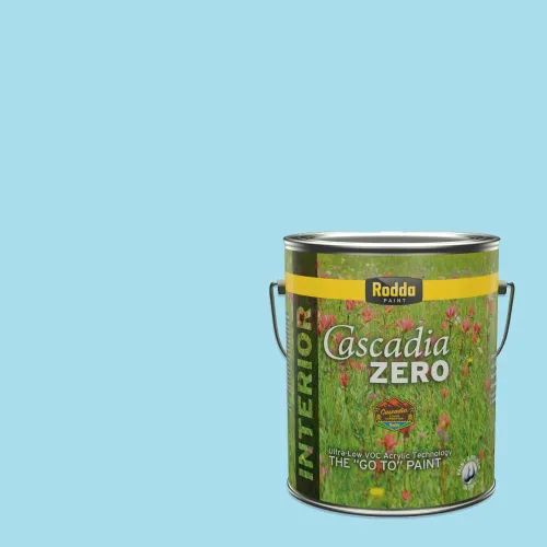 Vista 13 de Rodda Paint CASCADIA XL - Pintura satinada e imprimación para exteriores en uno, cuarto de galón, idea abstracta