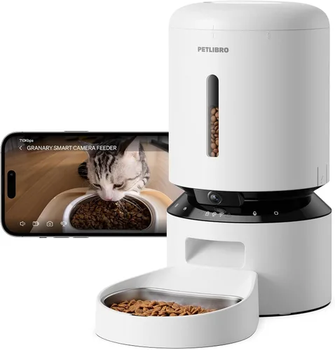 Vista 11 de PETLIBRO Comedero automático para gatos – Dispensador programable de alimentos para mascotas de 3 litros con almacenamiento hermético, control