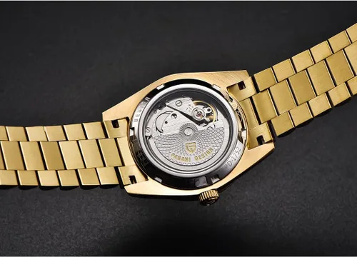 Vista 3 de RollsTimi Pagani Design - Reloj de pulsera para hombre, 1.41 pulgadas, mecánico, automático, de acero inoxidable, resistente al agua, de lujo