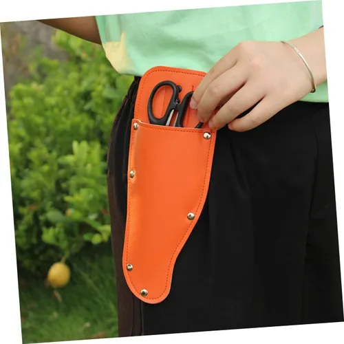 Vista 7 de GANAZONO Cubierta protectora de poda de jardín para alicates Scissor Cover Pouch Durable Leather Shear Case