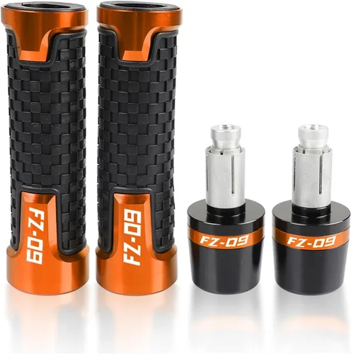 Vista 7 de Motocicleta de 7/8 pulgadas 0.866 in para Y&AMAHA MT-09 FZ-09 MT09 FZ09 2013 2014-2021 Accesorios de motocicleta Agarres Agarres Agarres Manillares