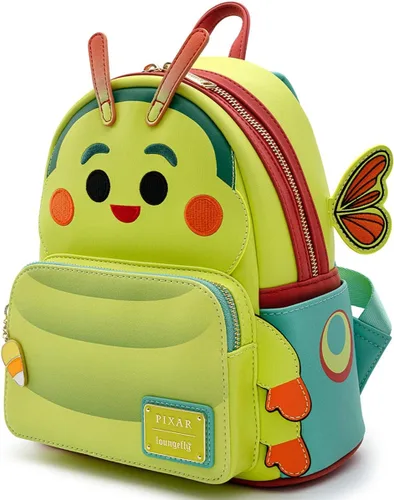 Vista 2 de Loungefly x Disney A Bugs Life Heimlich Cosplay Mini Backpack One Size Multi