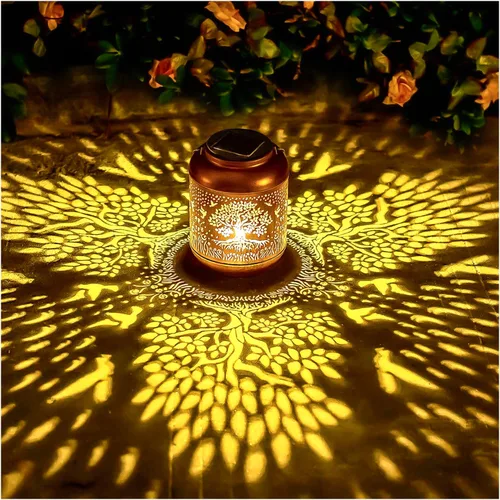 Vista 12 de Linternas solares Bigfoot para exteriores impermeables, luces solares colgantes Bigfoot Sasquatch, regalos para hombres y mujeres/regalos