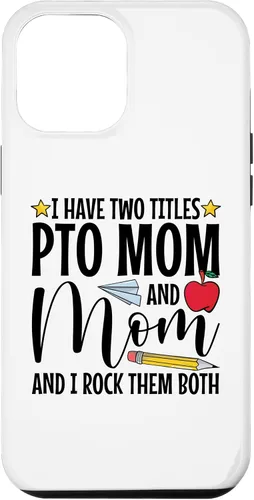 Vista 6 de iPhone 15 Parent Teacher Organization PTO Mom School Volunteer Case