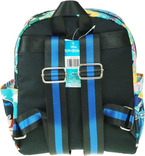 Vista 6 de Lilo & Stitch A21273 - Mochila de lujo con estampado de gran tamaño, 12 pulgadas, Varios colores, Mochilas Daypack
