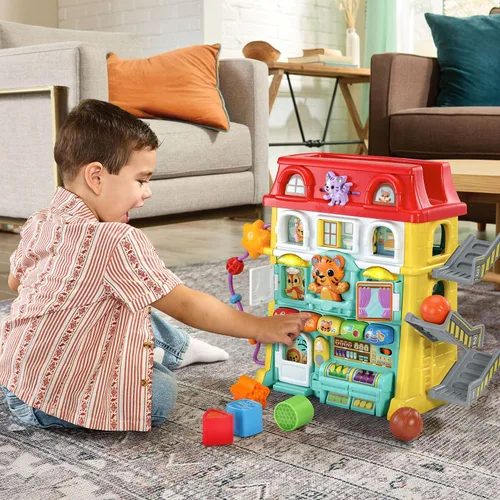 Vista 10 de VTech Juguete de exploración para niños pequeños de la ciudad de actividades arriba y abajo