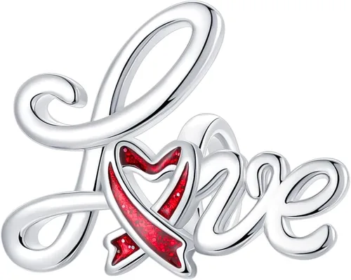 Vista 104 de Abalorios de plata de ley 925 con letras de la A ~ Z, para pulseras, collares, Día de San Valentín, Día de la Madre, joyería regalos para mujeres