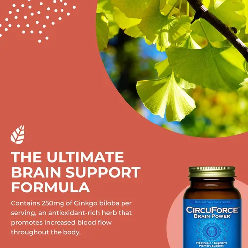 Vista 4 de HEALTHFORCE SUPERFOODS CircuForce Brain Power - 90 VeganCaps