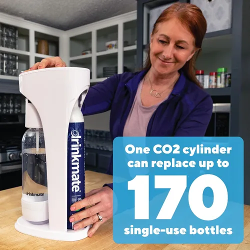Vista 3 de Drinkmate Cartucho de recarga de CO2 de 60L (14.5oz)