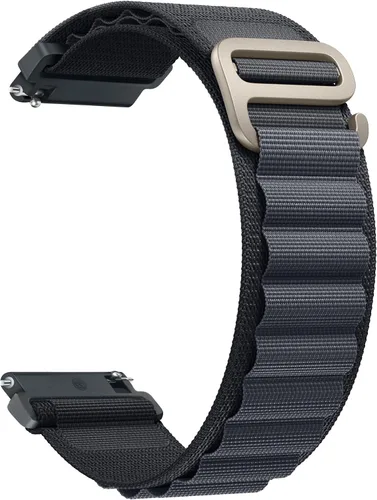 Vista 25 de Correa de nylon compatible con Samsung Galaxy Watch 7/FE/6/5 Pro 4 3/Watch 4 6 Classic/Active/Gear S2 S3 Frontier, correa de bucle deportivo de 20