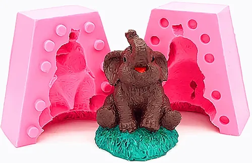 Vista 18 de Molde de Silicona de Cerdo para Baño para Jabón, Vela, Fondant, Chocolate, Caramelo, Decoración de Tarta, Herramientas de Pastelería, Molde