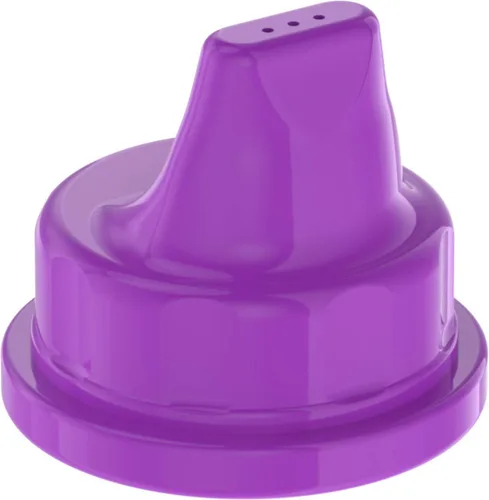 Vista 2 de Lifefactory Tapas para sorber para biberones de vidrio sin BPA de 4 onzas y 9 onzas, uva