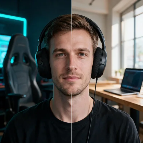 Vista 5 de Compatible con SteelSeries Arctis 7 - Almohadillas de repuesto para auriculares inalámbricos Arctis 3, 5, 7, 9, 1 y Pro