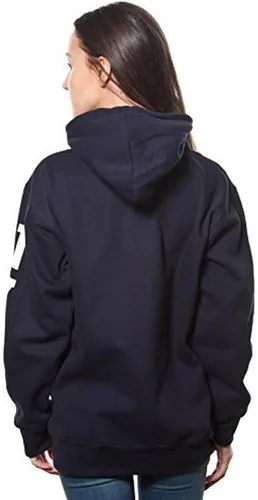 Vista 3 de Sudadera con capucha para adulto, color azul marino