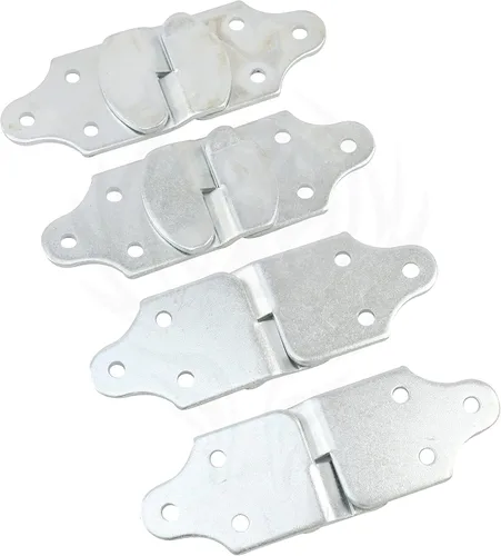 Vista 2 de HC Utility Remolque Lados de Madera Pestillo Rack Estaca Cuerpo Soportes Rectos 8pc 4 Juntas