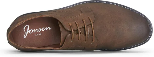 Vista 5 de Jousen Men's Dress Shoes Casual Business Dress Shoes for Men Suede Oxford Classic Formal Derby Shoes
