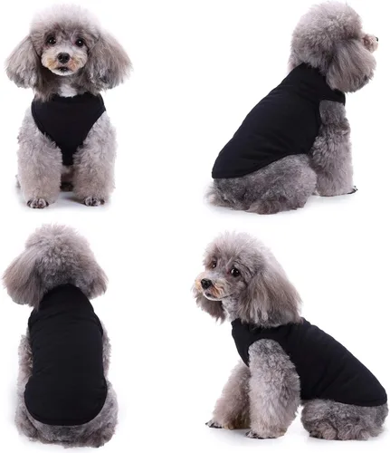 Vista 2 de Camisas para perros, ropa para cachorros para perros pequeños, camisetas para mascotas, ropa de chaleco para perros, cómodas camisas de verano, ropa