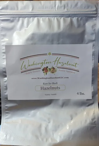 Vista 2 de Avellanas en cáscara de nuestro huerto familiar en el estado de Washington (crudo, 4 libras)