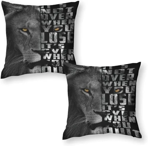 Vista 44 de Juego de 2 fundas de almohada de baloncesto para niños y adolescentes, funda de cojín con estampado de temática deportiva para sofá, sala de estar